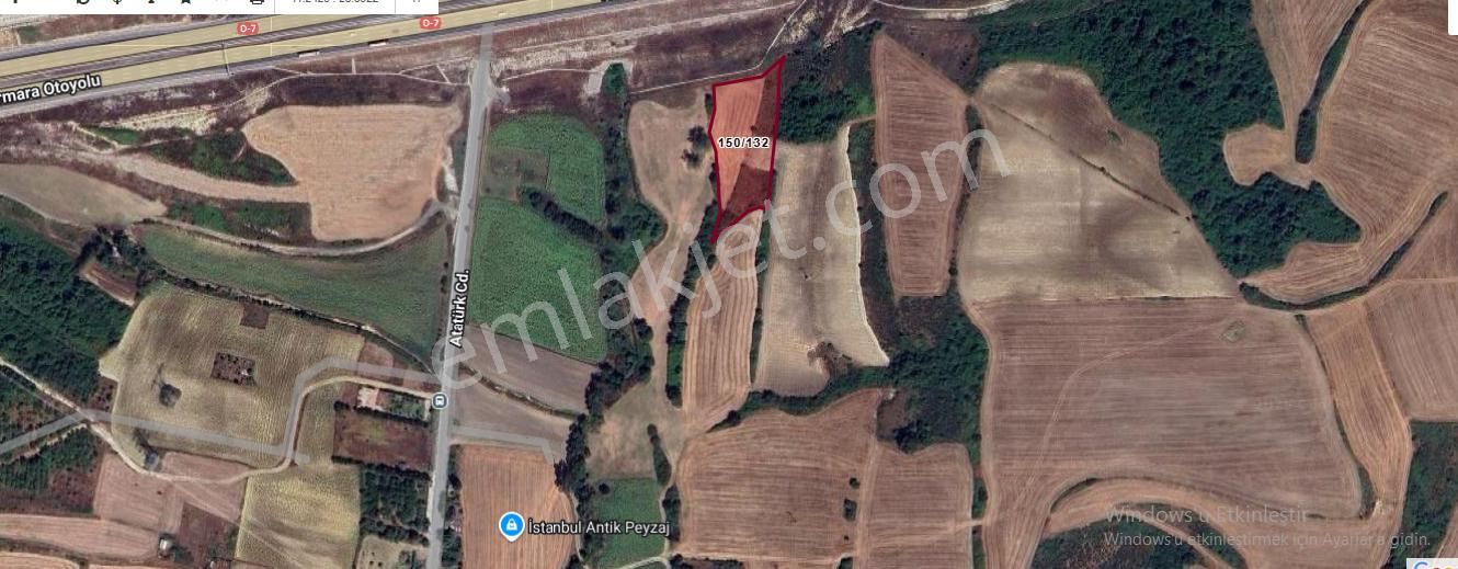 Arnavutköy Baklalıda Satılık Arsa , 560 M2 Hisseli Yolu Var - Görsel 5