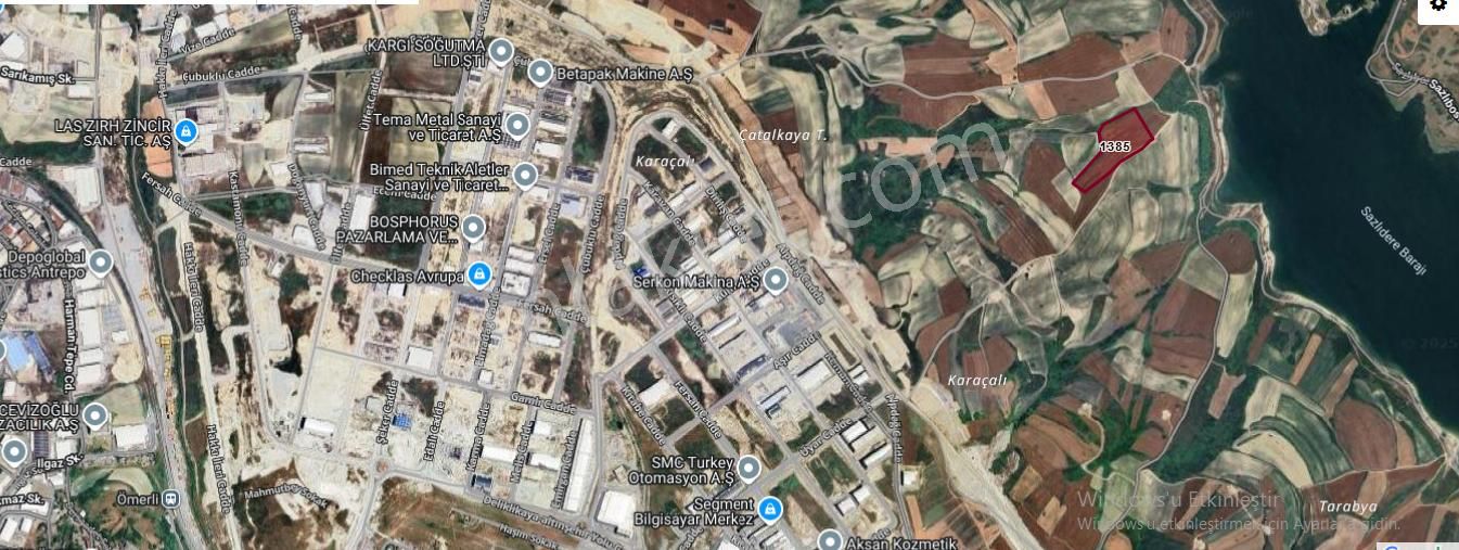 Arnavutköy Sazlıbosna Satılık Arsa , 2 ,150 M2 Hisseli Yolu Var Göl Manzaralı - Görsel 2