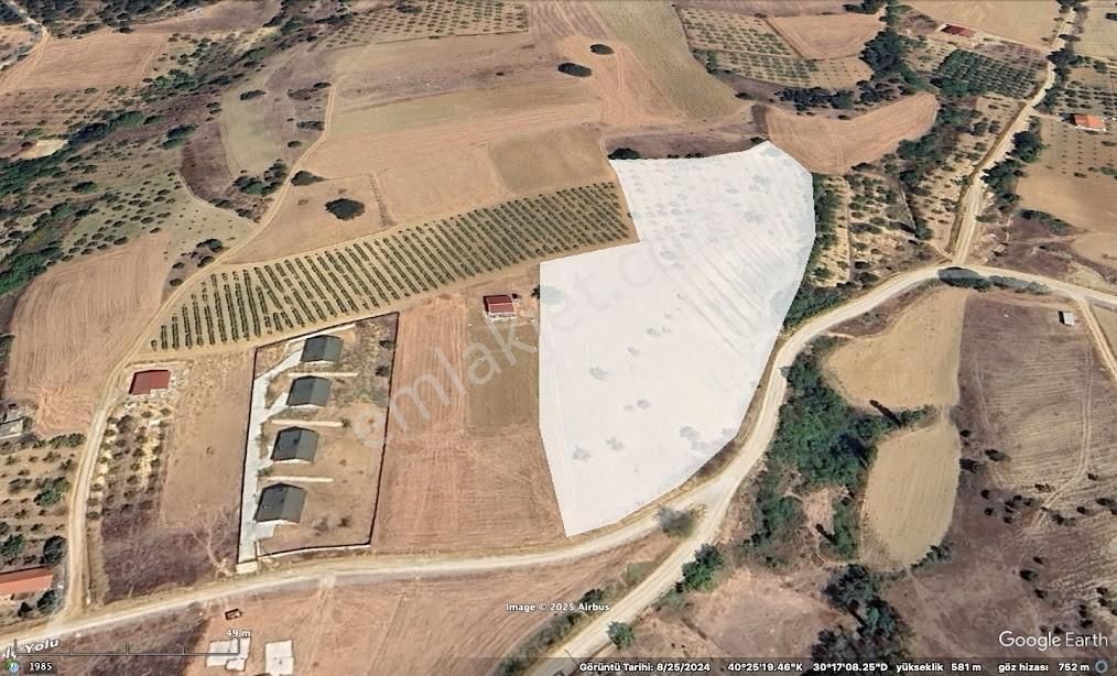 Turyaptan Geyve Çine Mahallesinde Yatırımlık 13903m2 Bahçe - Görsel 17