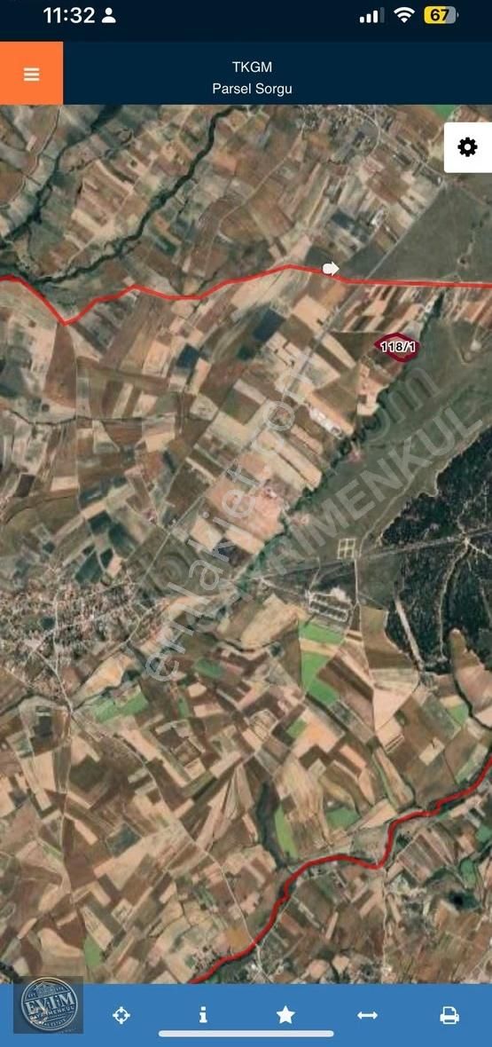 **kapaklı Karlı Mah.hazır Kurulu Çiftlik 9.000m² Meraya Cephe** - Görsel 5