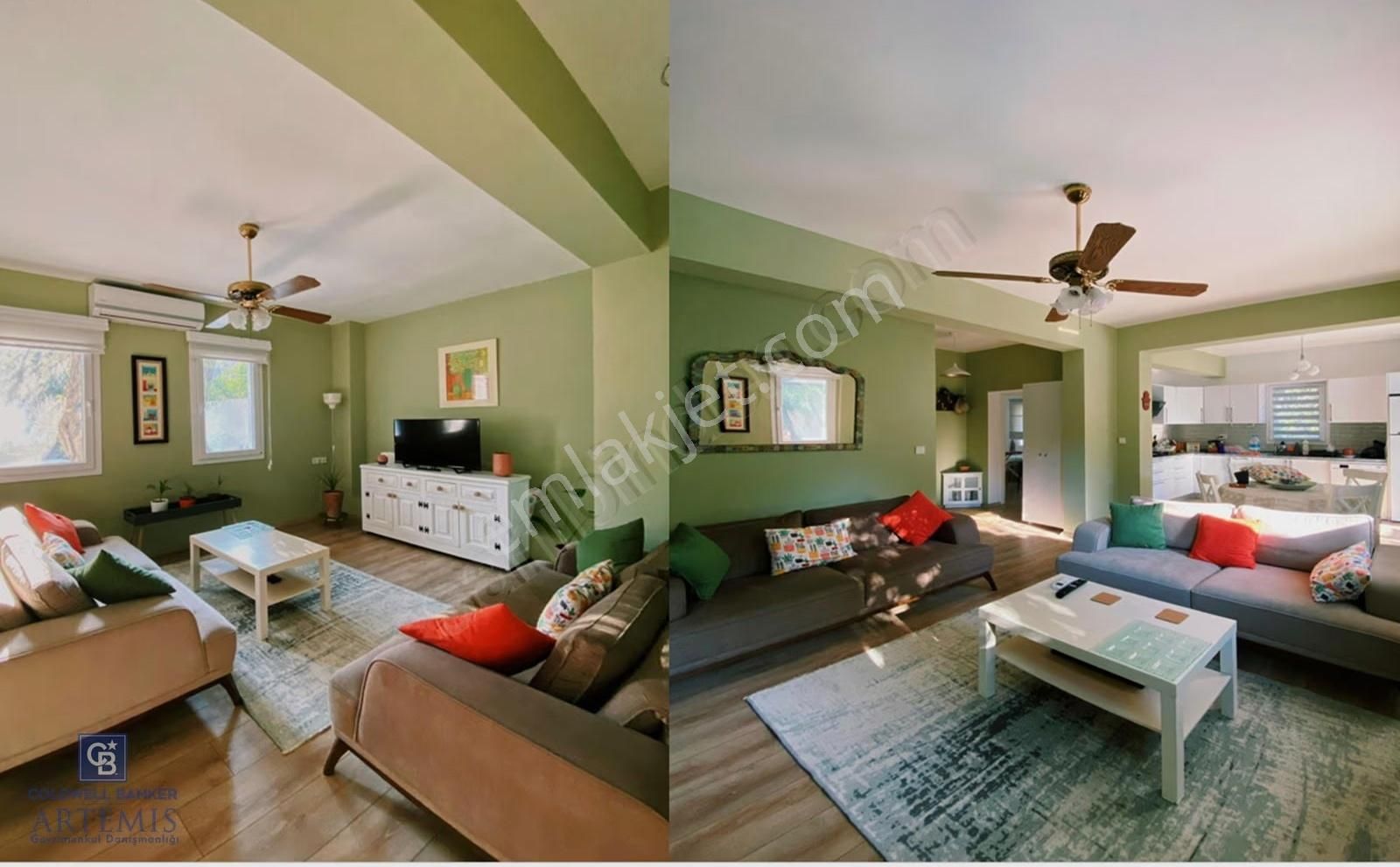 Bodrum Marinaya Arkası 2+1 Kiralık Müstakil Bahçeli Eşyalı Ev - Görsel 9