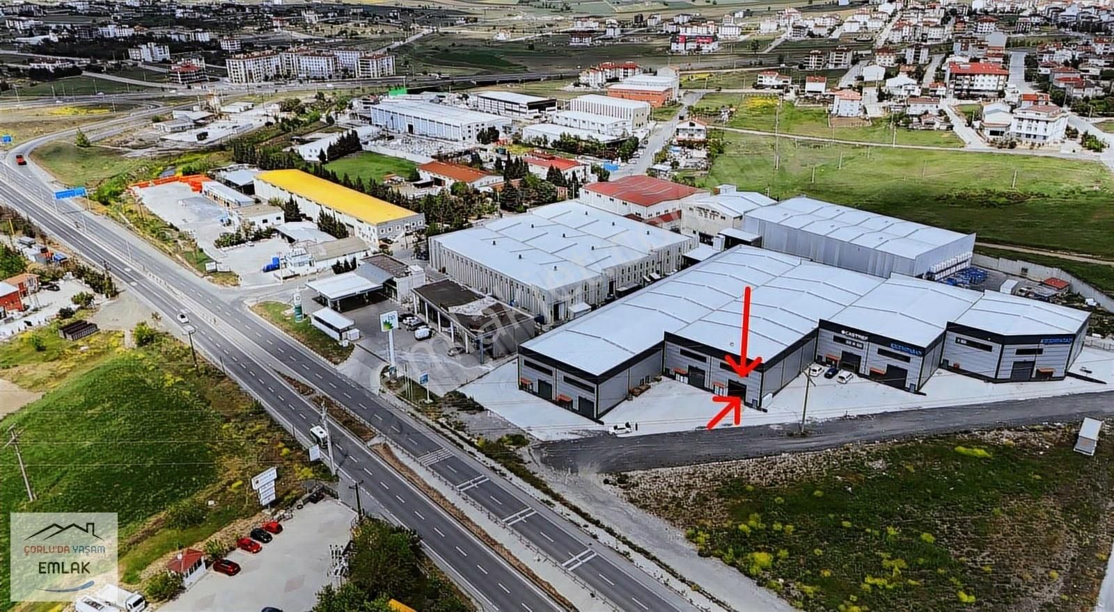 Ergene'de Ana Yola Cephe 525 M2 Kiralık İmalathane - Görsel 4