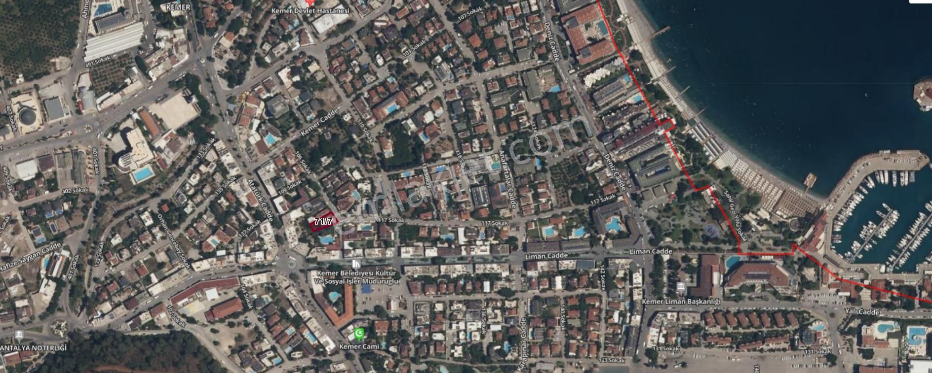 Antalya Kemer'in Kalbinde Eşsiz Turizm İmarlı 644 M2 Köşe Arsa - Görsel 21