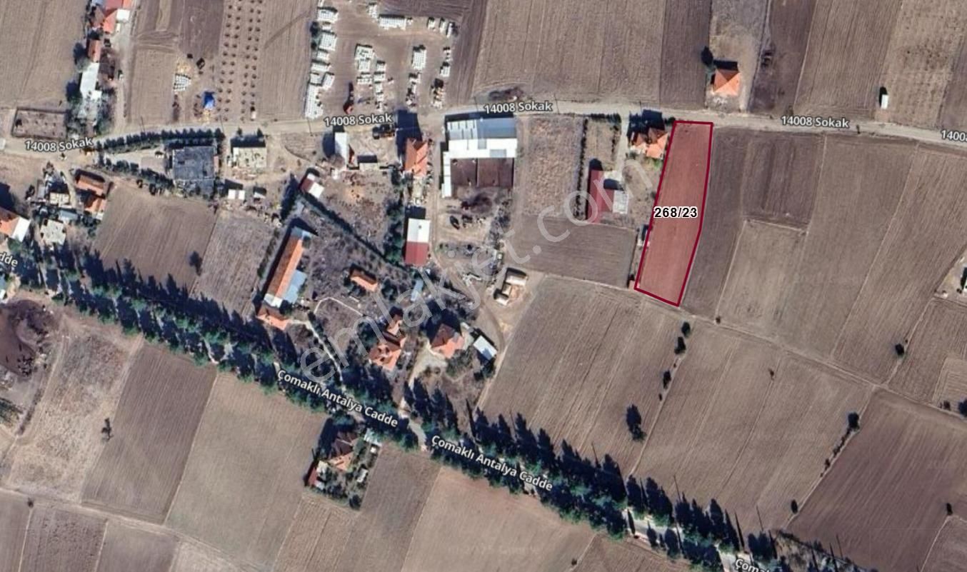 Antalya Korkuteli Çomaklıda Köy İçi Kaçırılmayacak Tarla - Görsel 15