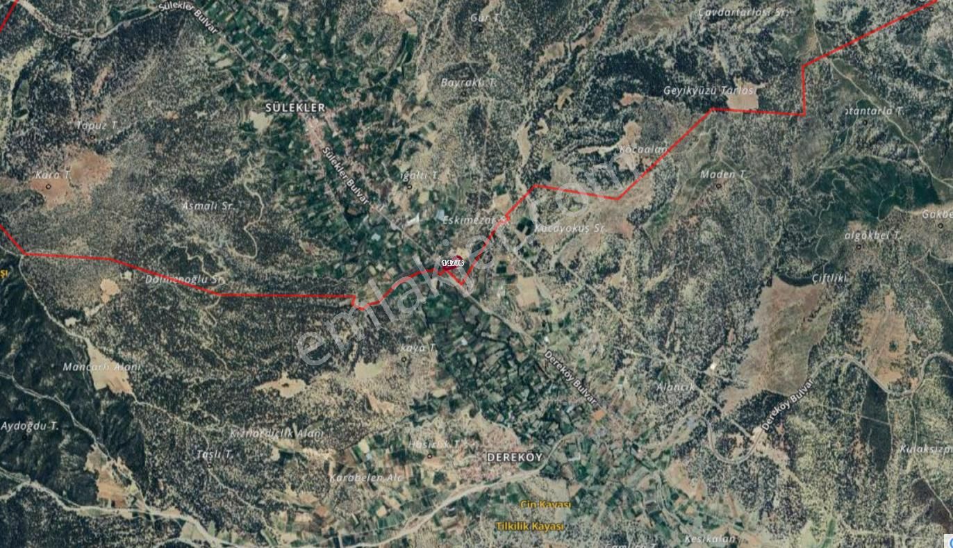 Antalya Korkuteli Sülekler Köyünde Ana Yola Cephe Satılık Meyve Bahçesi - Görsel 16