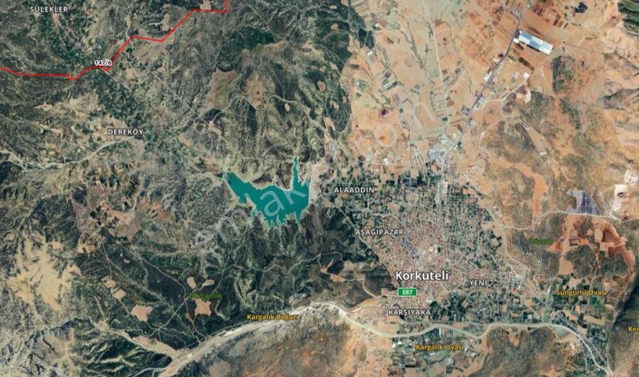 Antalya Korkuteli Sülekler Köyünde Ana Yola Cephe Satılık Meyve Bahçesi - Görsel 17