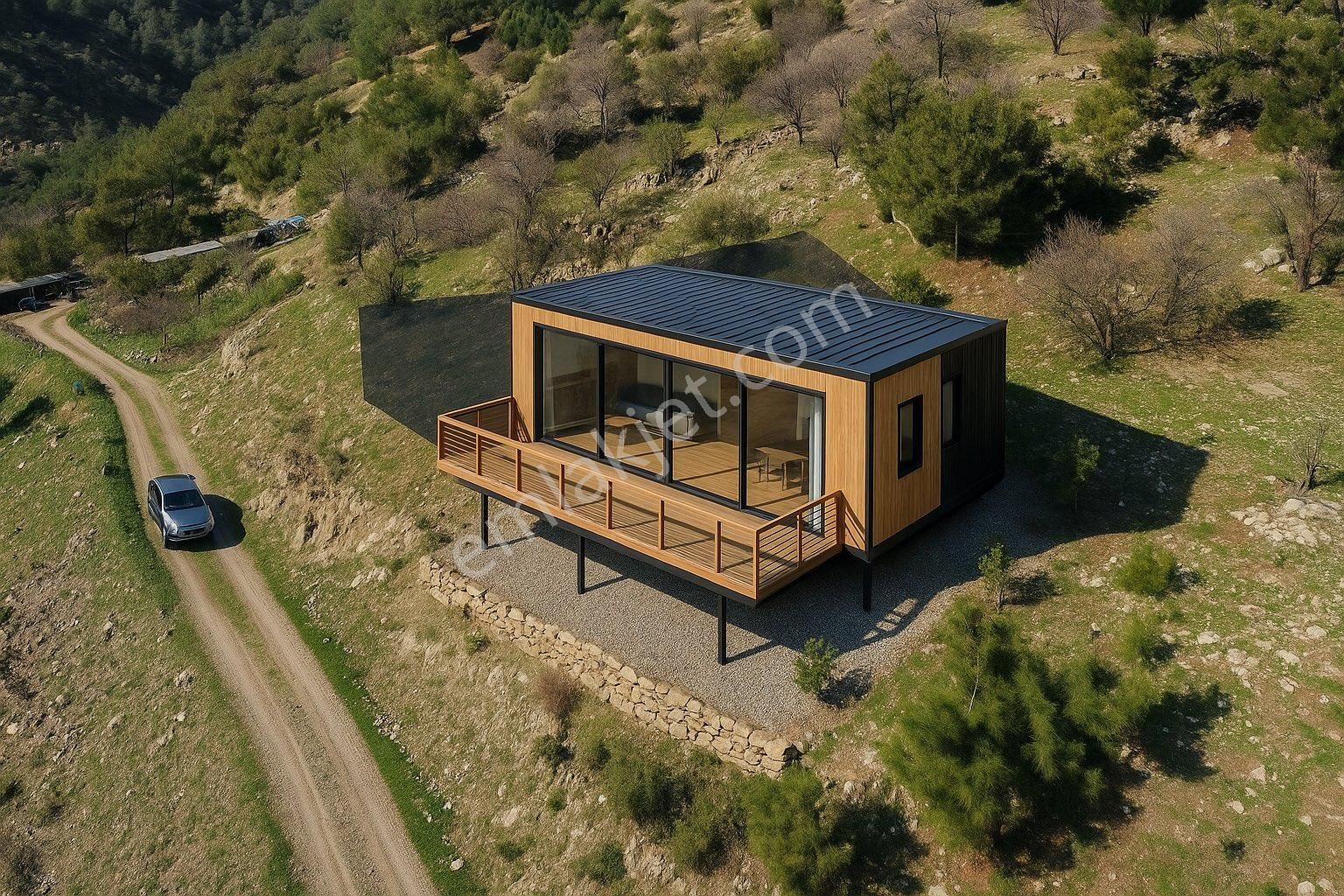 Burhaniye Çamtepe’de 646 M², Resmi Yolu Mevcut Ve Yerleşime Yakın Bahçe - Görsel 10