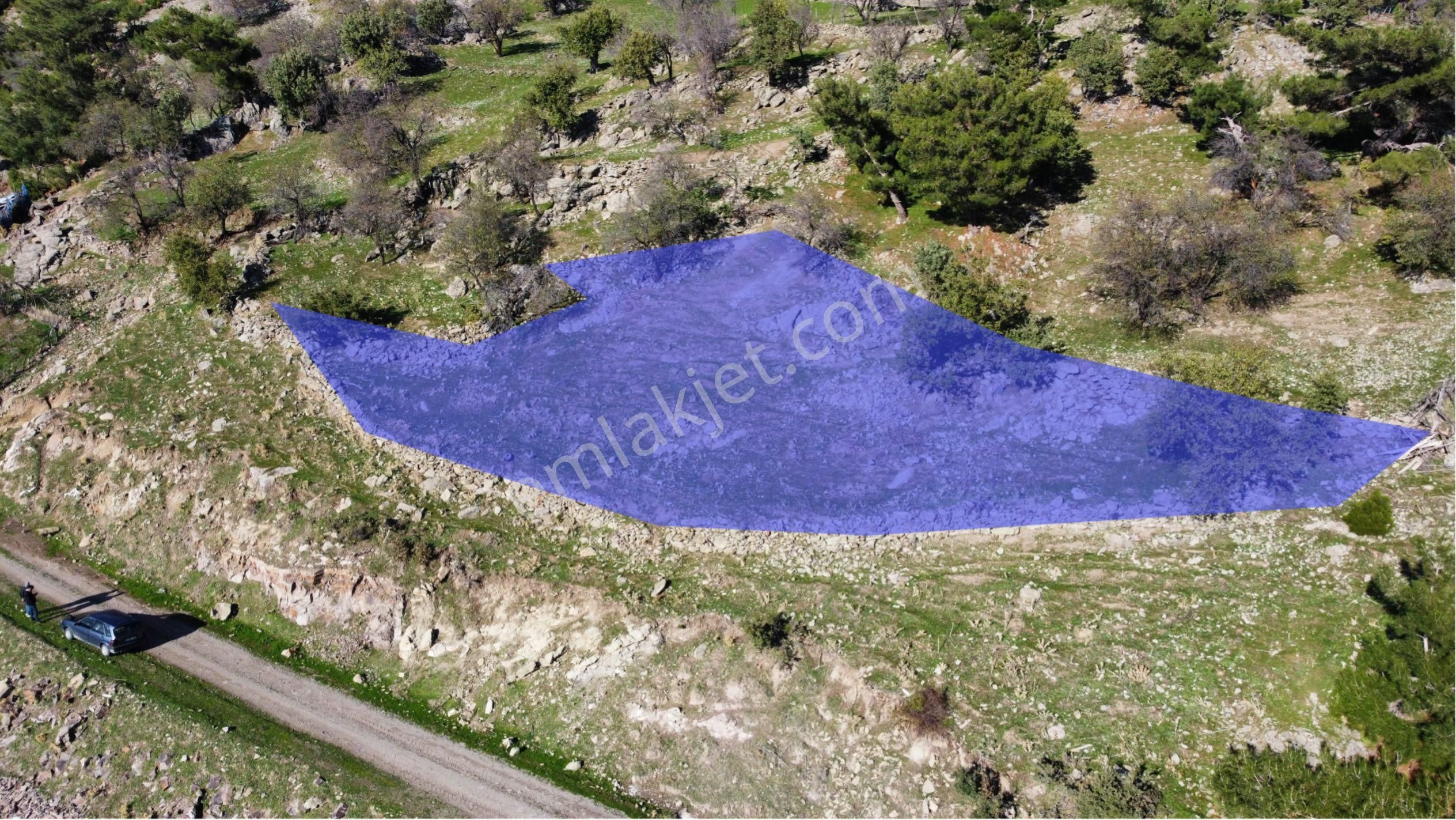 Burhaniye Çamtepe’de 646 M², Resmi Yolu Mevcut Ve Yerleşime Yakın Bahçe - Görsel 3