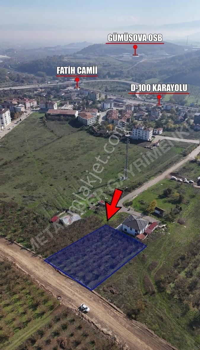 Gümüşova Fatih Mahallesinde Satılık 1329m² Arsa - Görsel 8