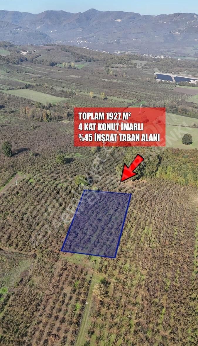 Gümüşova Fatih Mahallesinde Satılık 1927 M² Arsa - Görsel 2