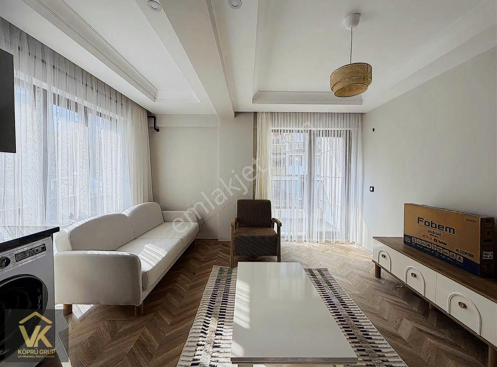 Köprü Gruptan Satılık Site İçinde Eşyalı Kombili Sıfır 1+1 Daire - Görsel 34