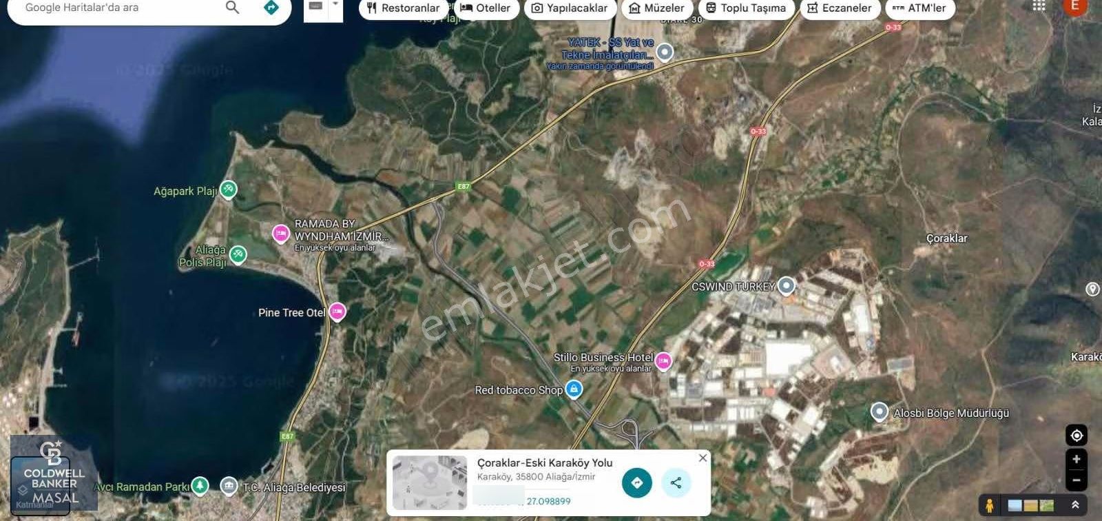 İzmir Aliağa Karaköy'de 9.482 M2 Satılık Zeytinlik - Görsel 9