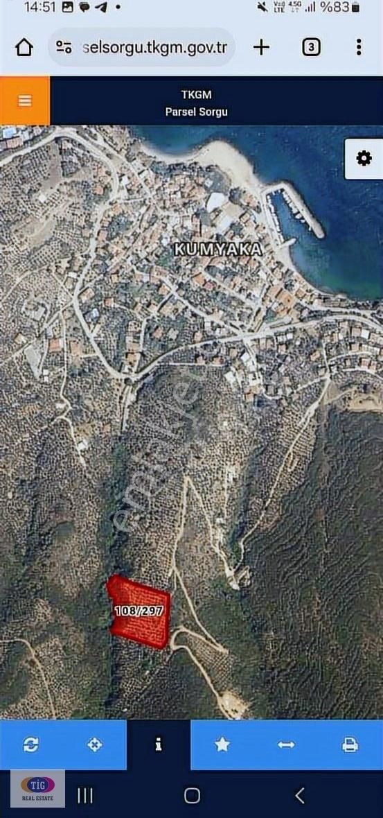 Tek İşim Gayrimenkul'den Mudanya Kumyaka Da Satılık Fırsat Tarla - Görsel 20