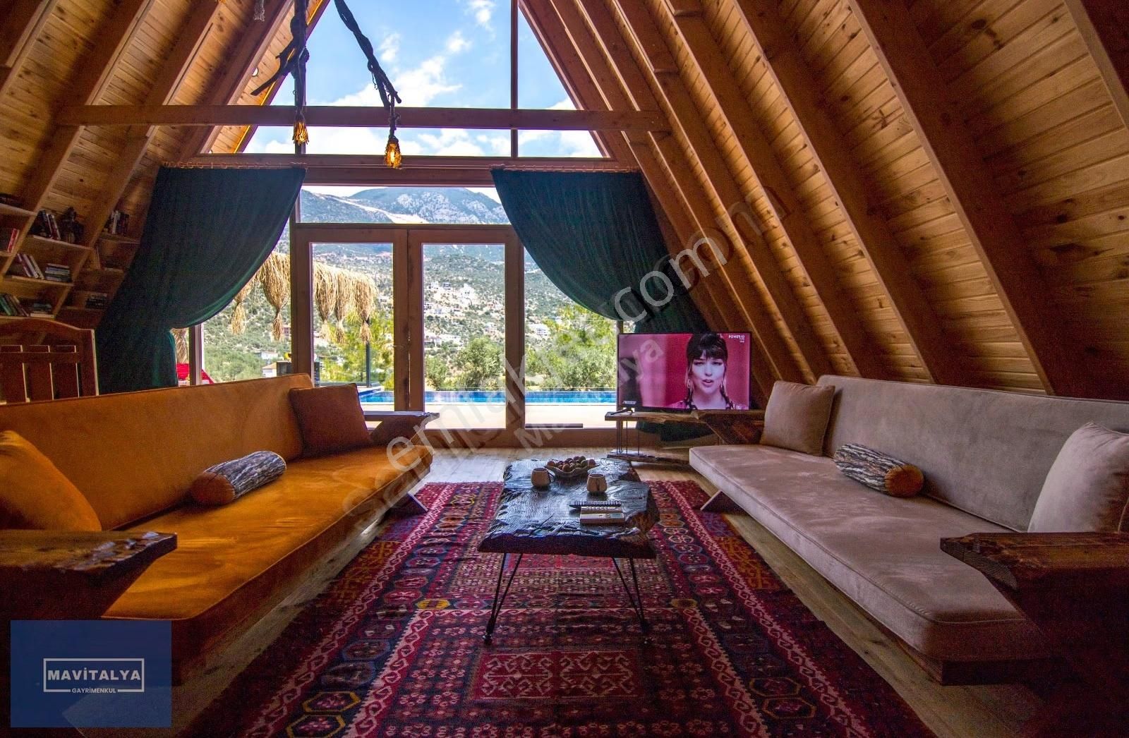 Kalkan'da Satılık 1500 M2 Arazi İçerisinde 3 Ayrı Villa Tek Tapu - Görsel 29