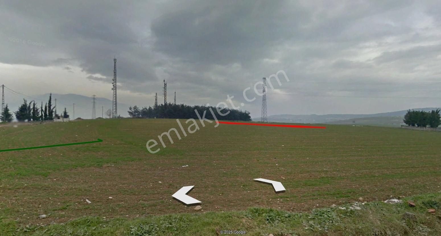 Bursa İnegöl Alanyurt'ta İmar Sınırında 4691 M2 Satılık Tarla