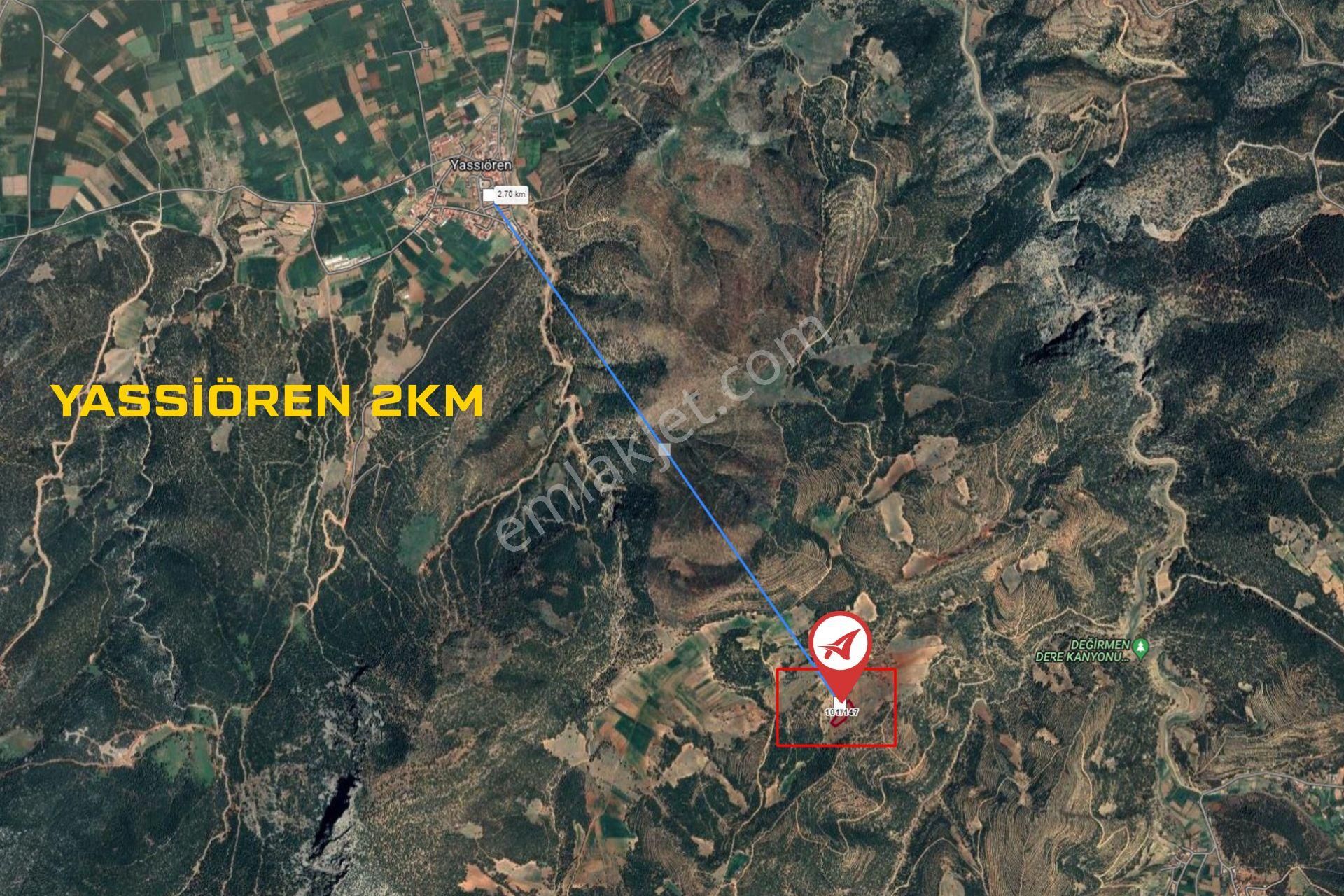 Afyonkarahisar-başmakçı-çığrı-satılık 4387m2-tarla - Görsel 13