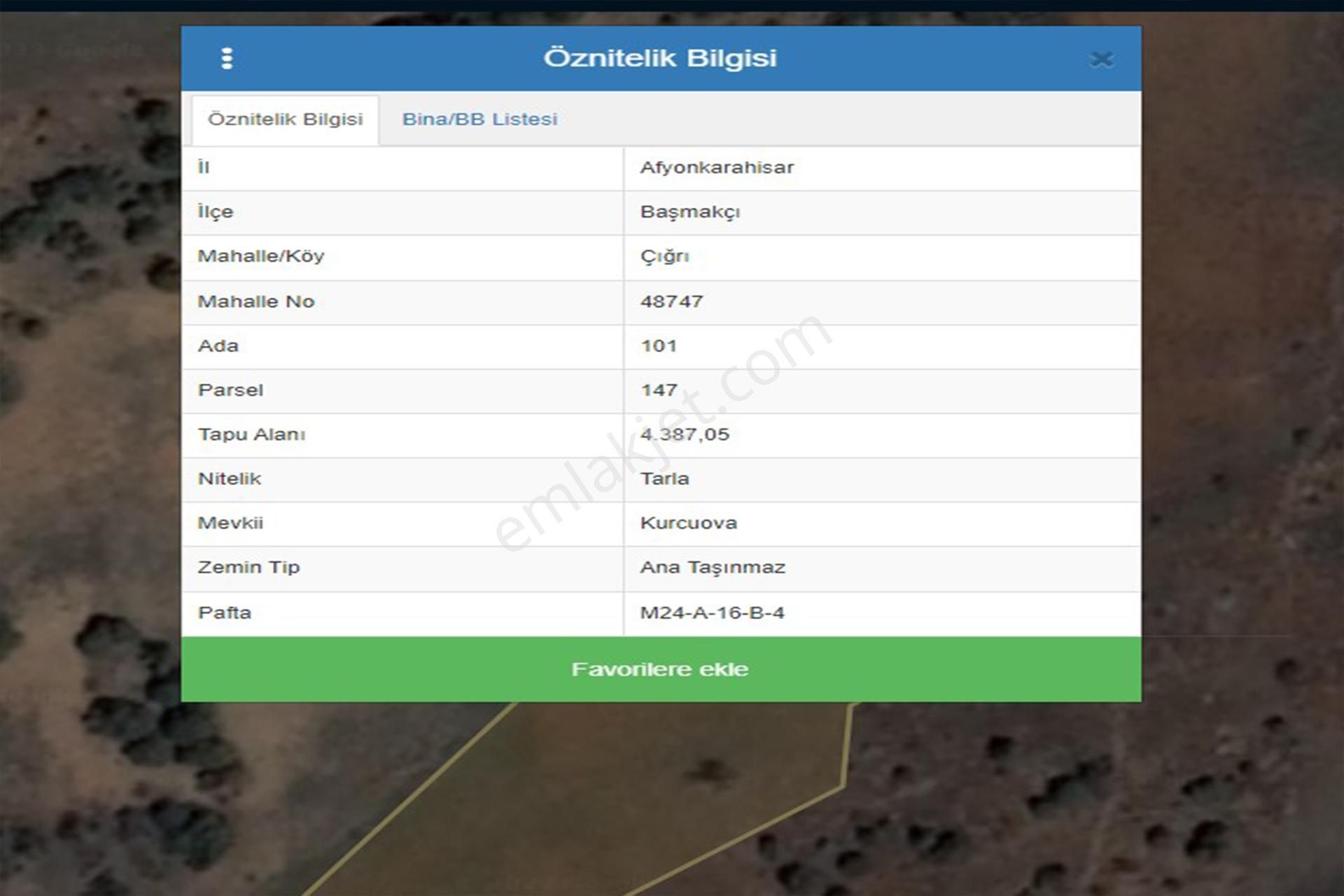 Afyonkarahisar-başmakçı-çığrı-satılık 4387m2-tarla - Görsel 17