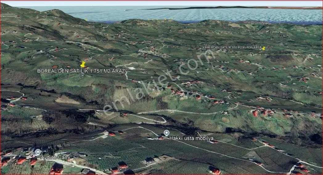 Kamer'den Ortahisar,aydınlı'da Satılık Arazi - Görsel 3