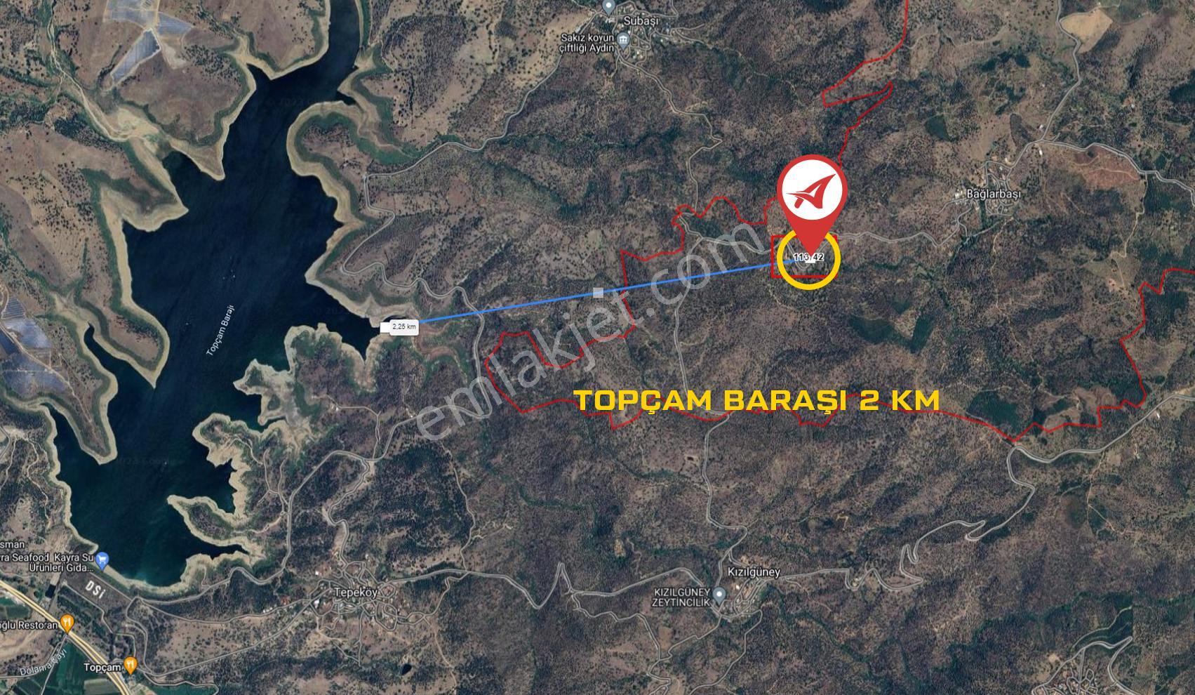 Aydın-çine-bağlarbaşı Satılık 95m2arsa - Görsel 11