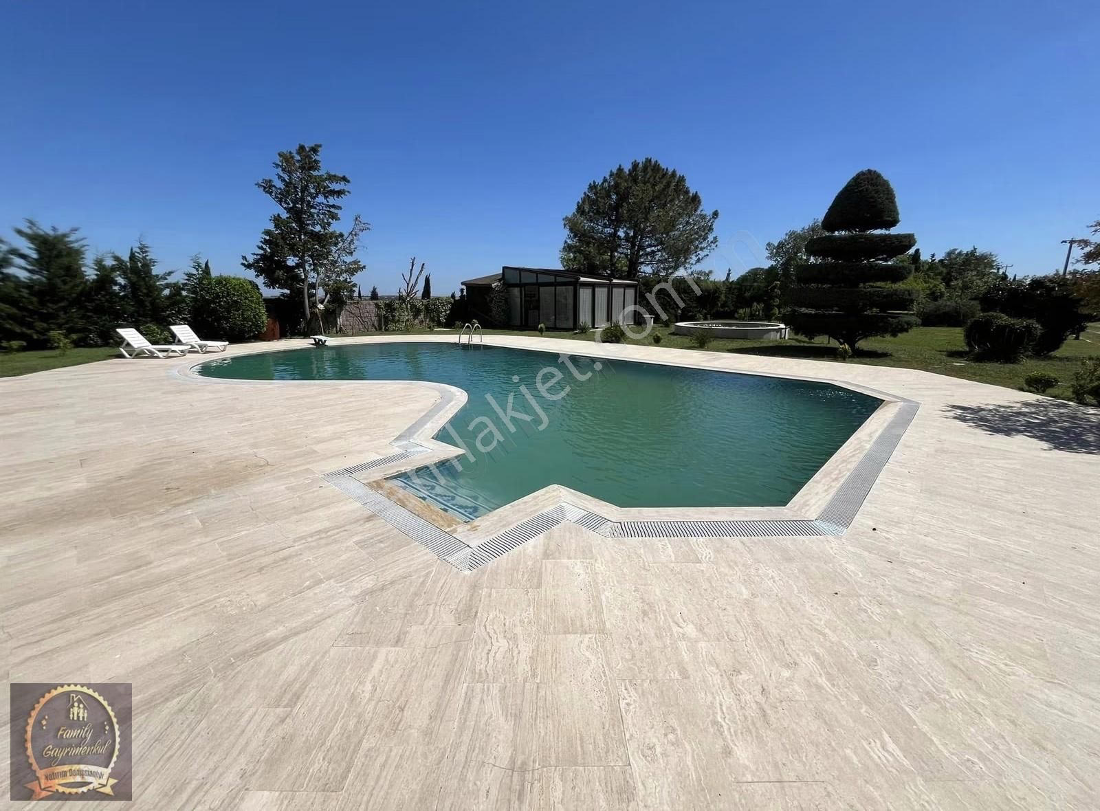 Koza Çiftlik Evlerinde Satılık Villa 15.670m2 Üzerin Kurulu - Görsel 22