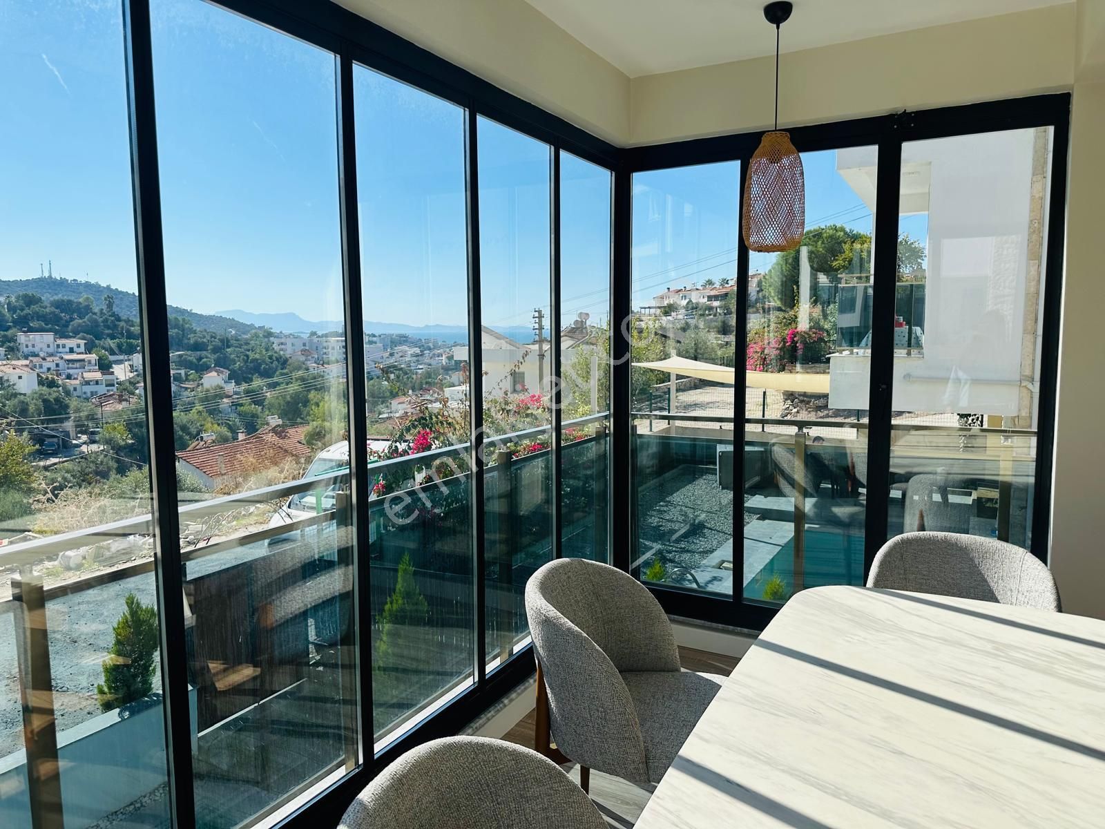 Bodrum'a Sadece 30 Dk Uzaklıkta Güllük Satılık Tripleks Villa - Görsel 28