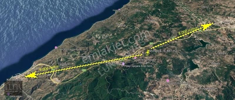 Çanakkale- İzmir Otoyoluna Yakın Satılık Tarla - Görsel 3