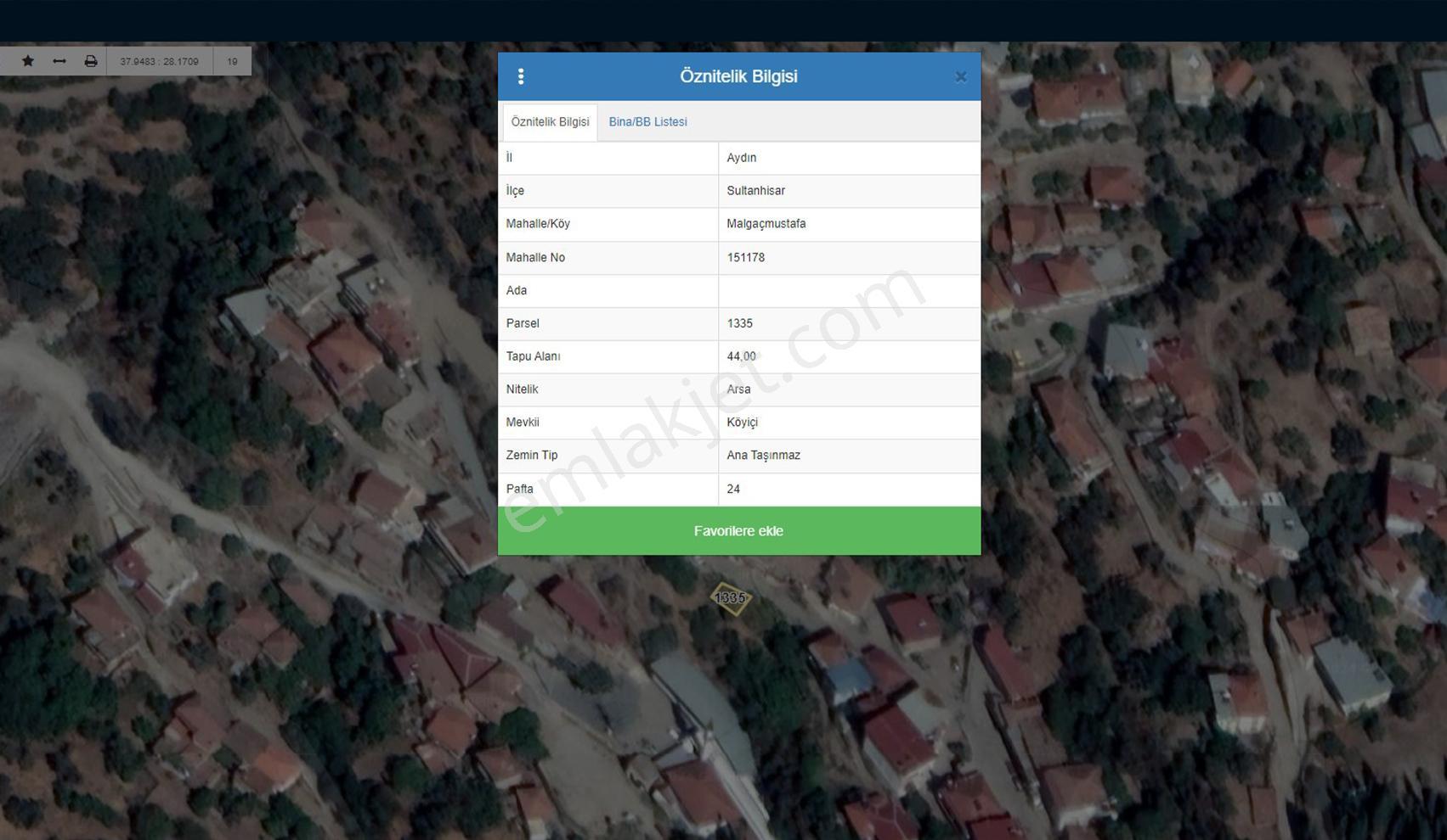 Aydın-sultanhisar-malgaçmustafa-arsa-44m2 İmarlı - Görsel 18