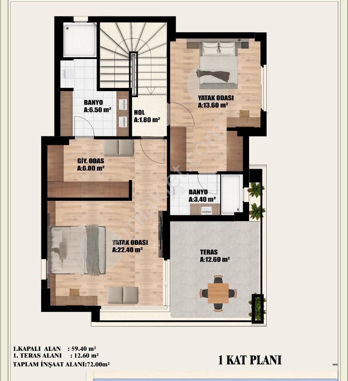 Bodrum Turgutreis Bahçelievler %30 Peşinatla Satılık 3+1 Villa - Görsel 7