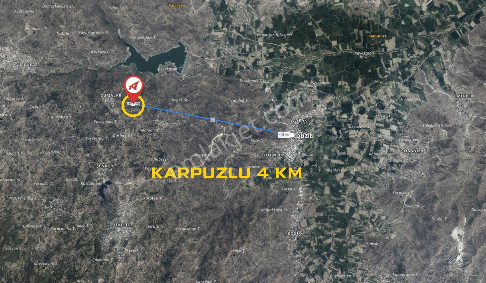 Aydın/karpuzlu/cumalar Satılık Zeytinlik 18m2 - Görsel 21