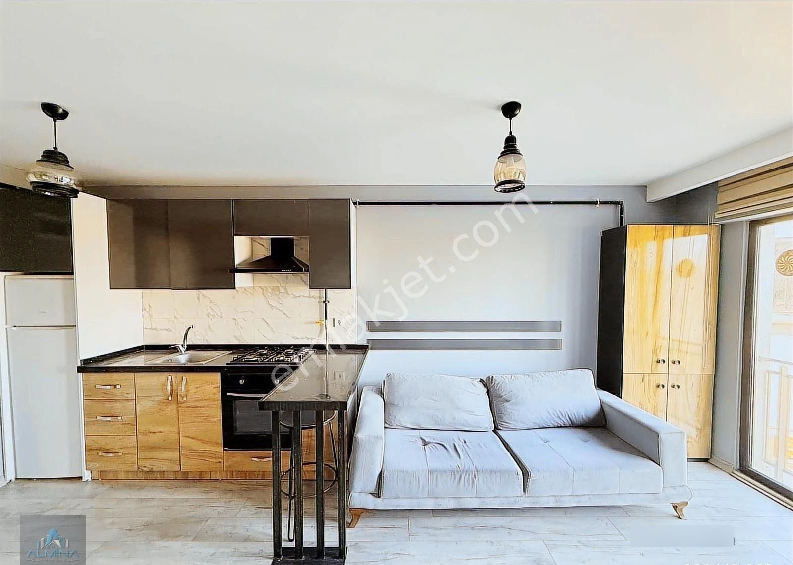 Almina Dan Yüksek Kgs Li 1+1 Tasarım Daire - Görsel 7