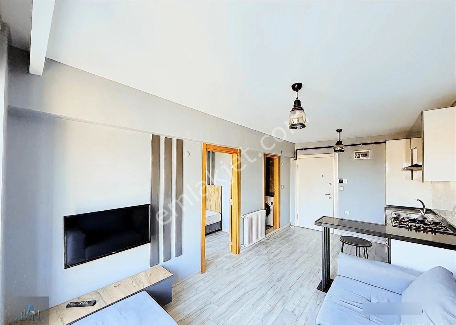 Almina Dan Yüksek Kgs Li 1+1 Tasarım Daire - Görsel 5