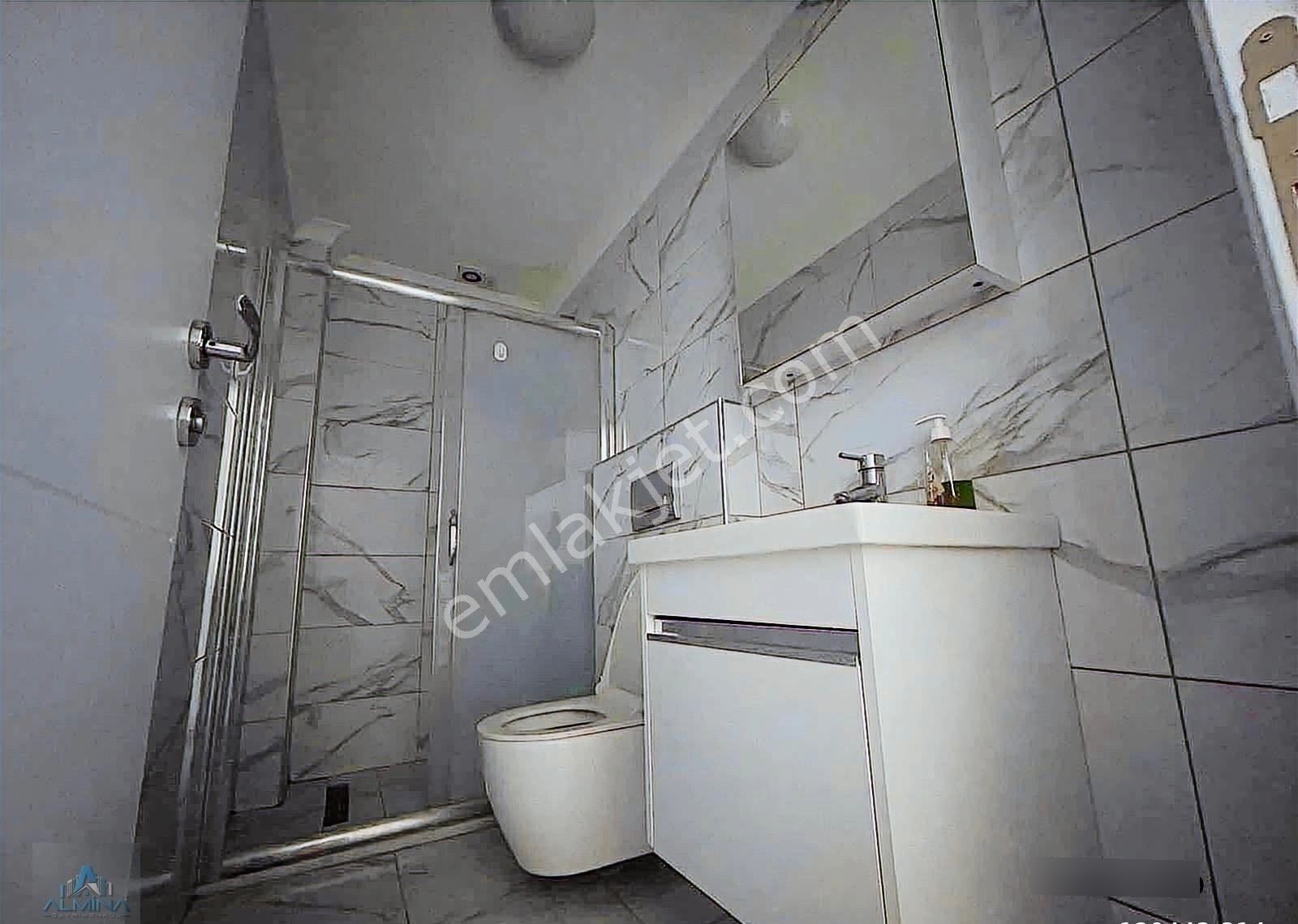 Almina'dan Site İçi Lüks Tasalımlı 1+1 Kiralık Arakat Daire - Görsel 10