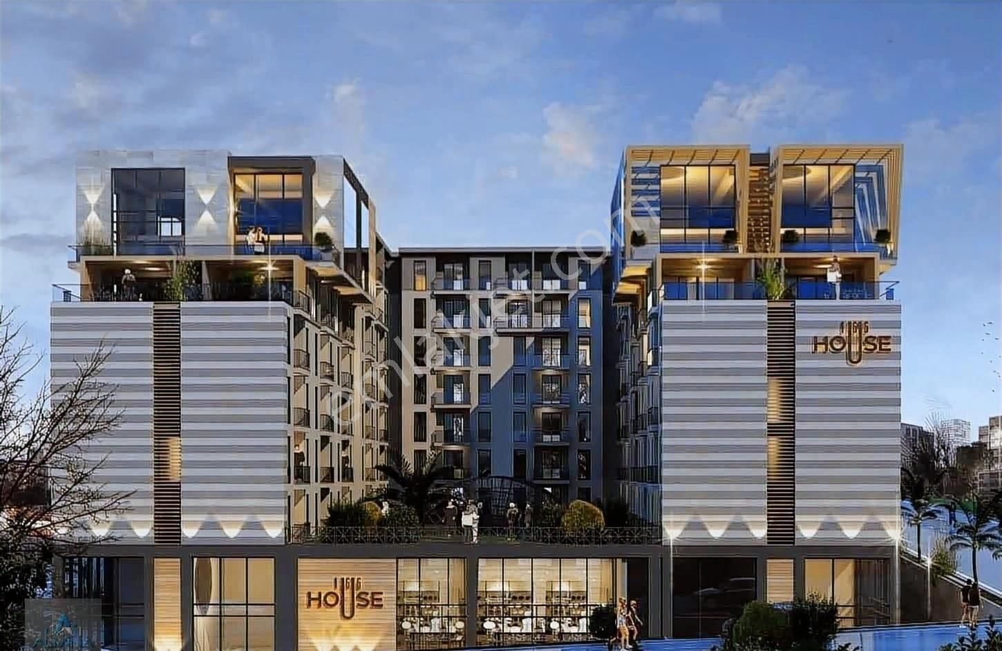 Almina'dan House 166 Sitesinde Klimalı Bulaşık Makinalı Kiralık - Görsel 5