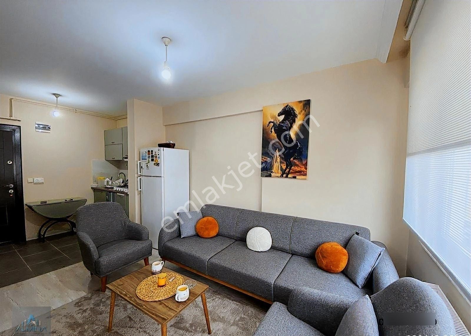 Almina'dan Yatırımlık Tasarımlı 1+1 Lüks Eşyalı Satılık Daireler - Görsel 5