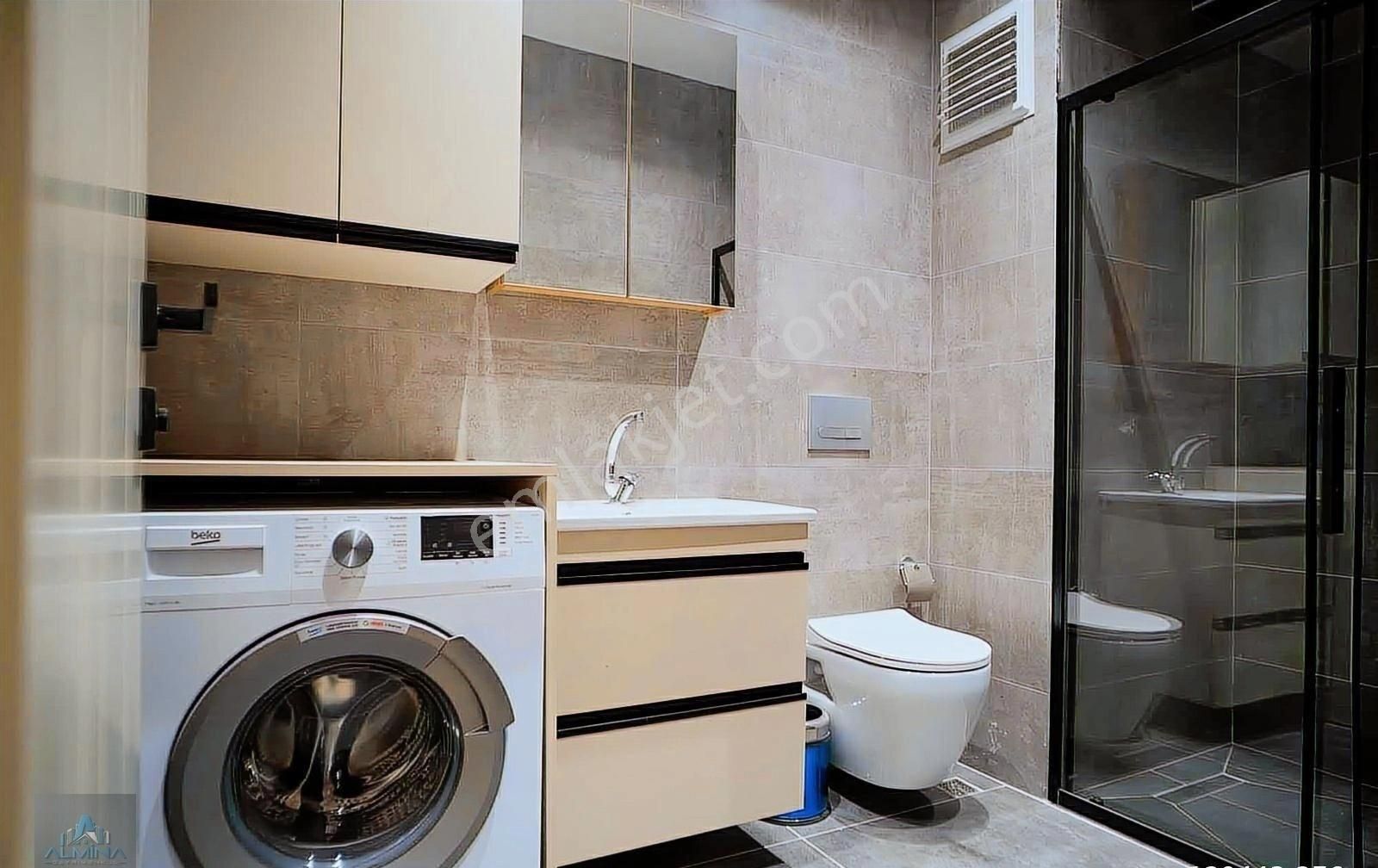 Alminadan Sıfır Eşyalı Trionun Karşısı 2+1 Daire. - Görsel 16