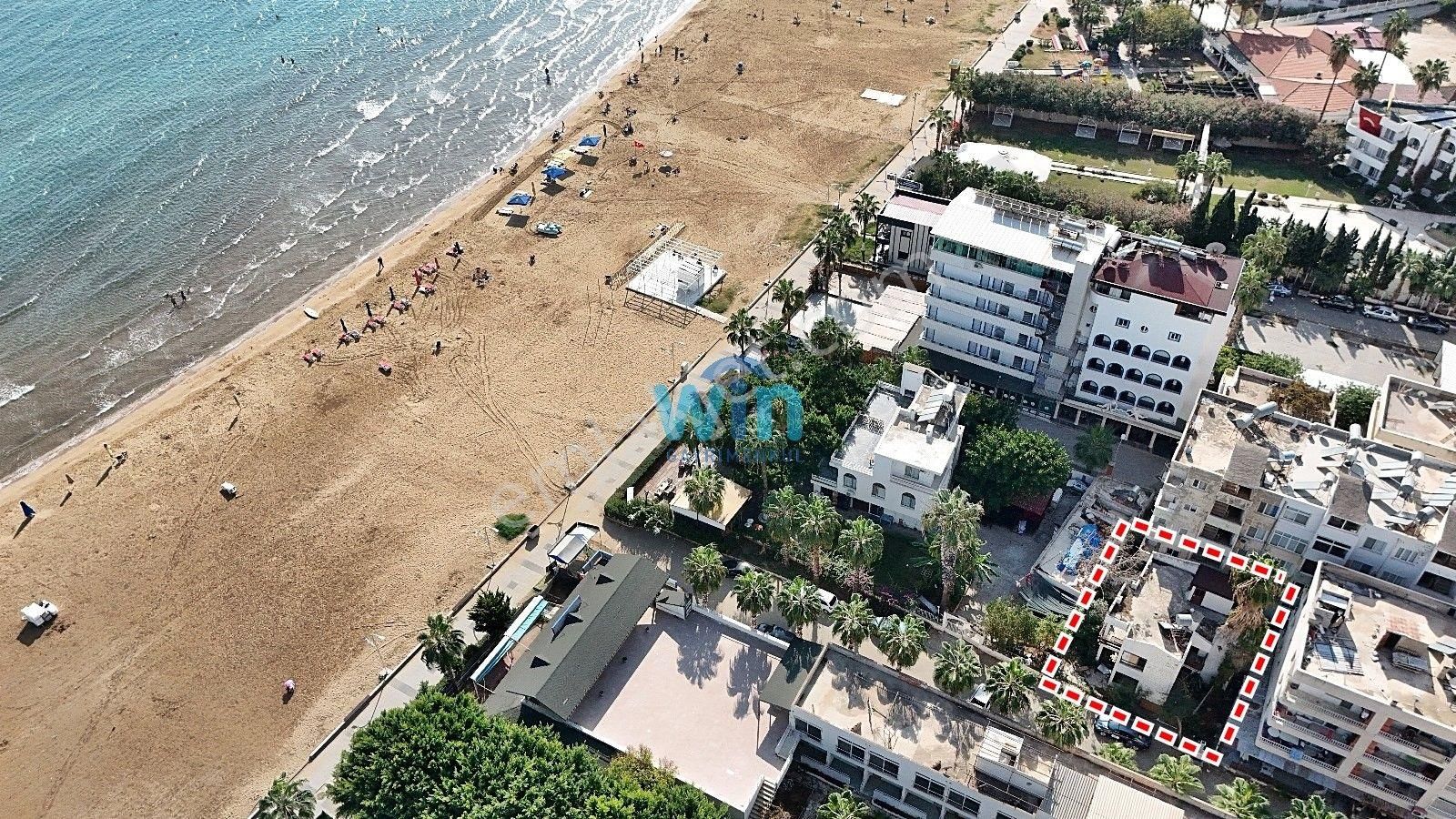 Win'den Erdemli Kızkalesinde Denize 50metre Mesafe Satılık Arsa - Görsel 9