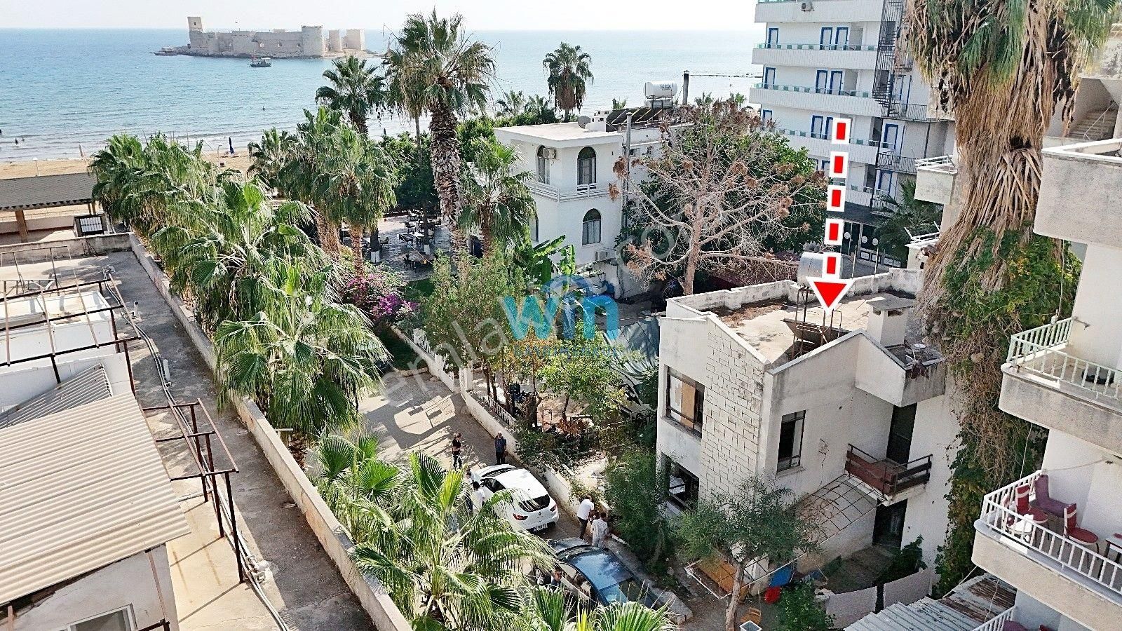 Win'den Erdemli Kızkalesinde Denize 50metre Mesafe Satılık Arsa - Görsel 8