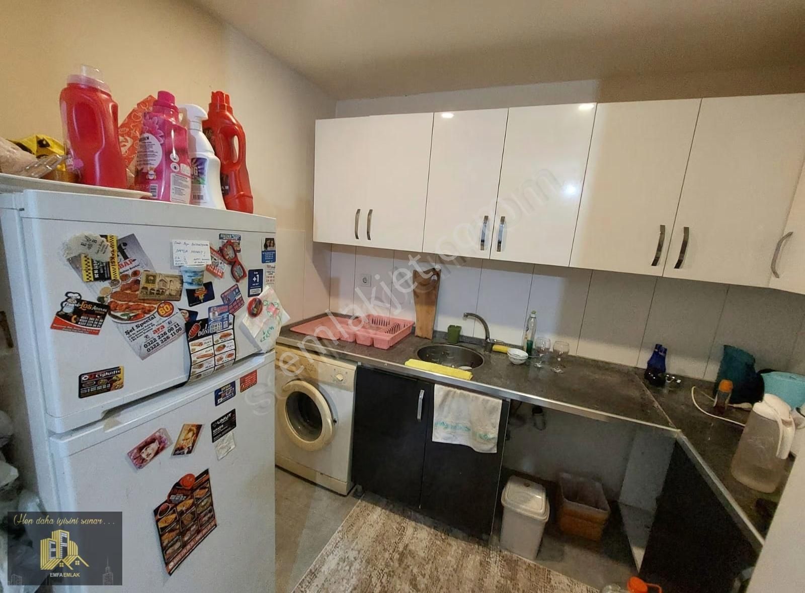 Beyazevler'de Eşyalı İskanlı Hasrsız Memur Kiracılı Yatırımlık!! - Görsel 20