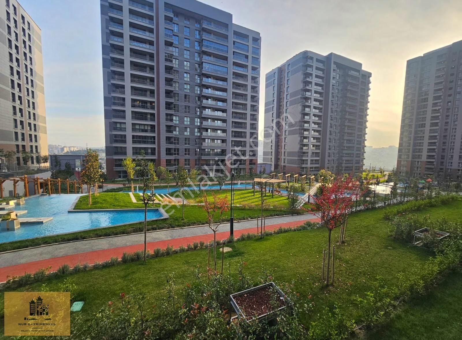 Nur Gayrimenkul'den Torunlarda 3+1 140 M2 Peysaj Manzara Kiralık - Görsel 9