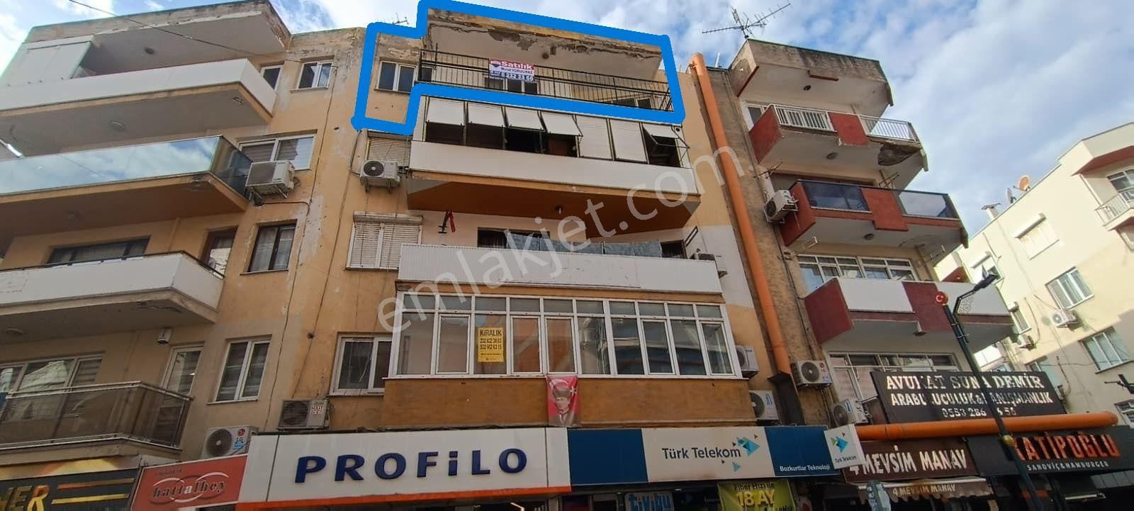 Menemen Merkezde Sevgi Yolu Köşesinde Ana Cadde Üzeri 3+1 Satılık Daire - Görsel 2