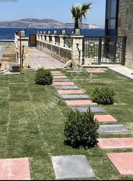 İzmir Yeni Foça Cumhuriyette Denize Sıfır Satılık 6+1 Lüks Villa - Görsel 30