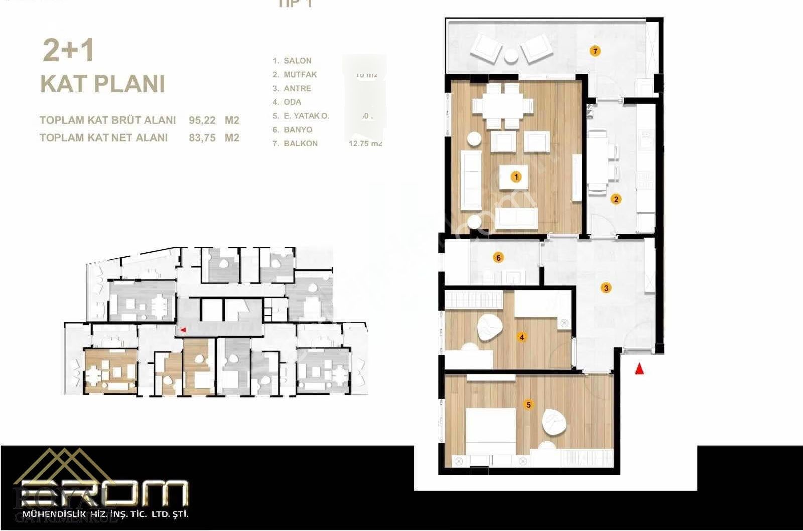 Arsin Yeşilyalı'da Anayol Üzerinde Satılık Daire - Görsel 4