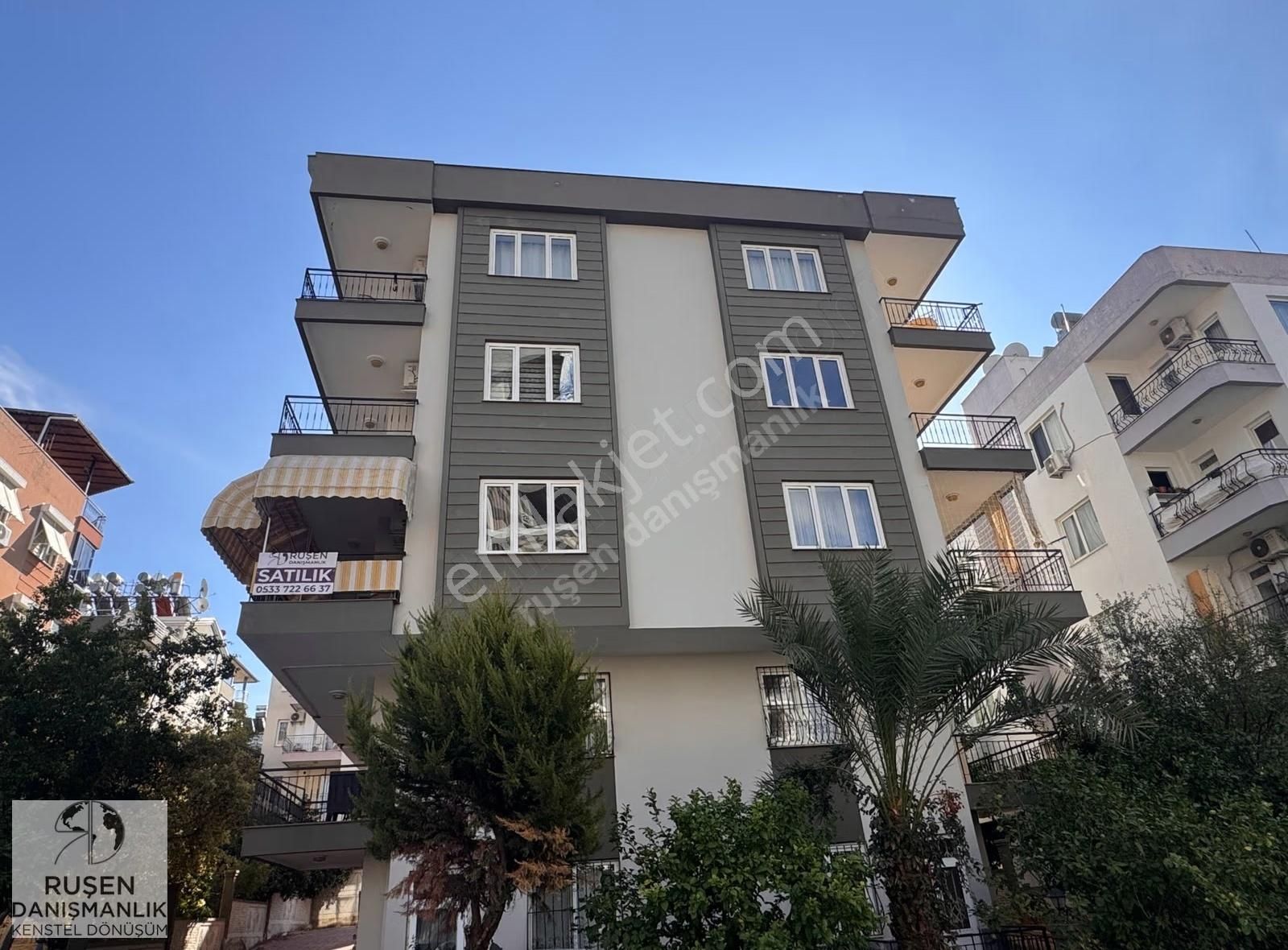 Konyaaltı Pınarbaşın'da Satılık Krediye Uygun 3+1 Daire