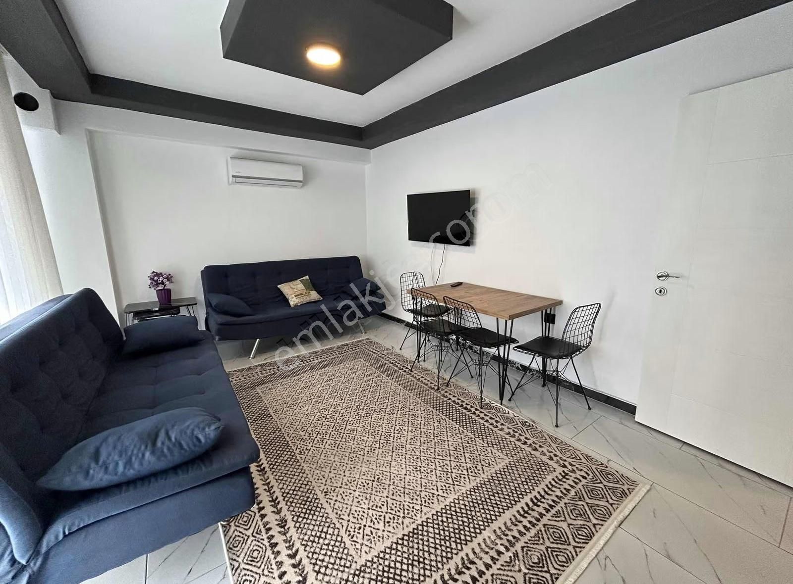 Gizemli Emlaktan Havuzlu Sıfır Eşyalı 1+1 Satılık Daire - Görsel 7