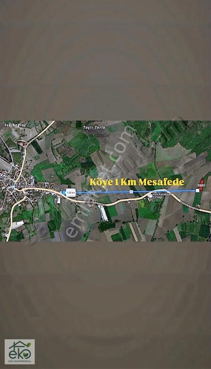 Bursa Teknosab Mudanya Evciler'de Satılık 2.201 M² Fırsat Arazi - Görsel 7