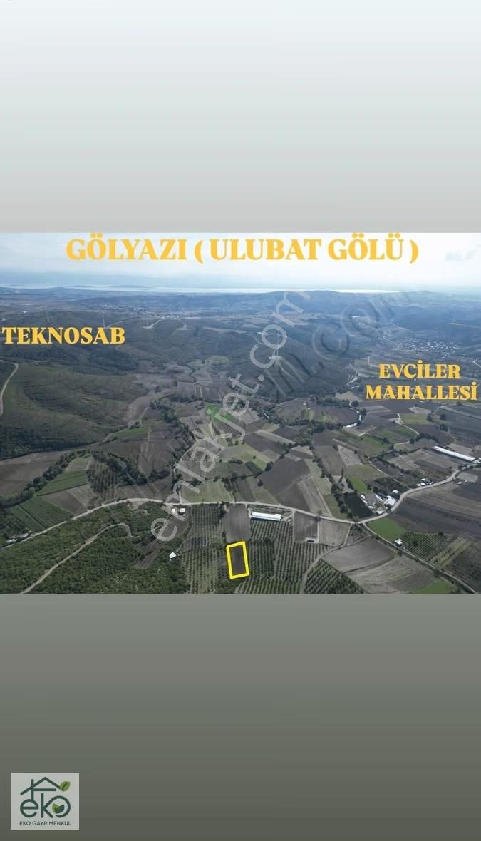 Bursa Teknosab Mudanya Evciler'de Satılık 2.201 M² Fırsat Arazi - Görsel 23