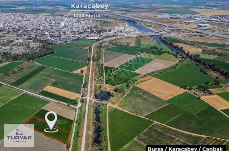 Turyap`tan Karacabey Canbalı`da Satılık 4.973m2 Yatırımlık Arazi