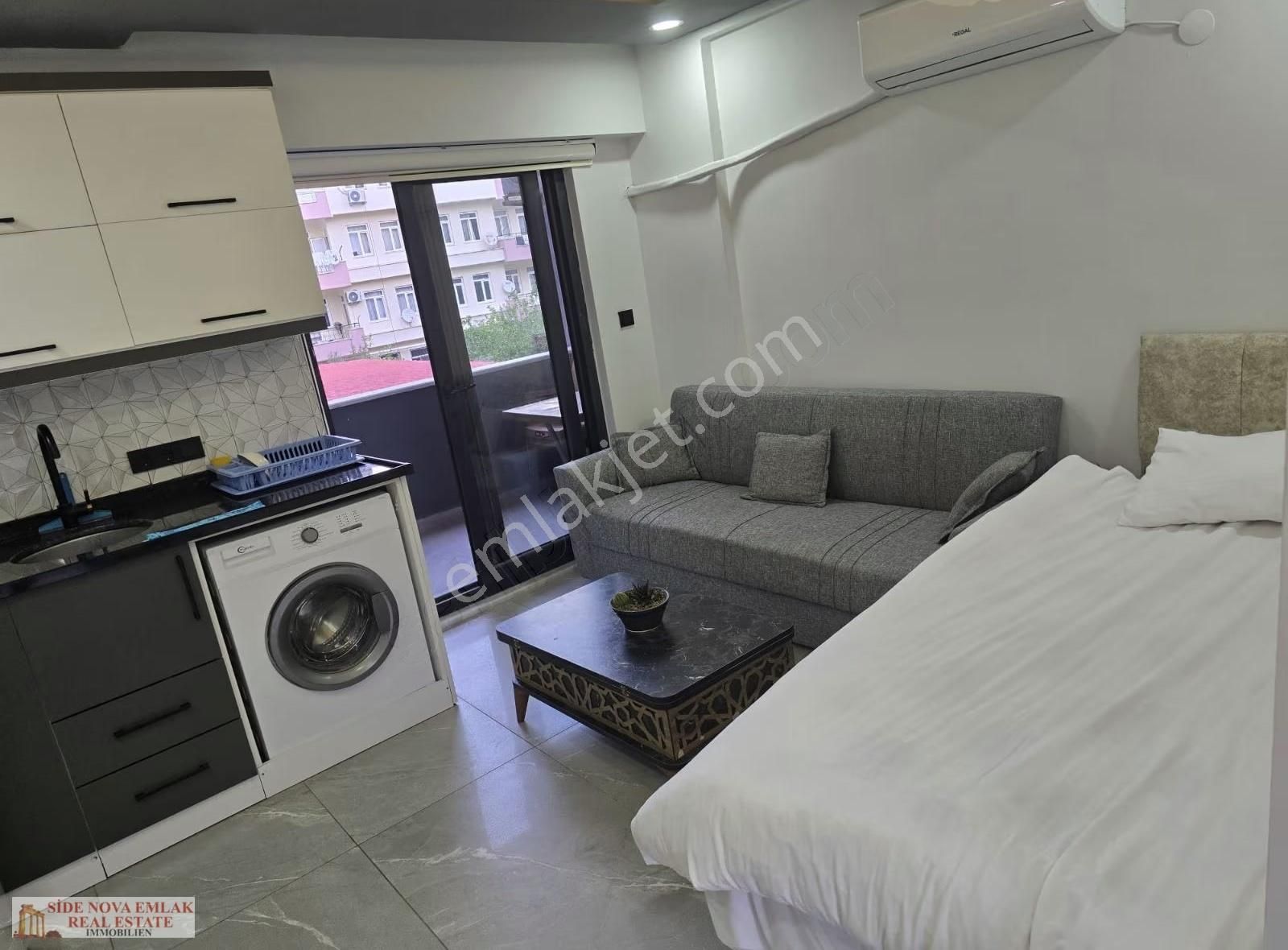 Manavgat Side Yeşilöz Otel Karşısı Satılık 1+0 Stüdyo Daire - Görsel 6