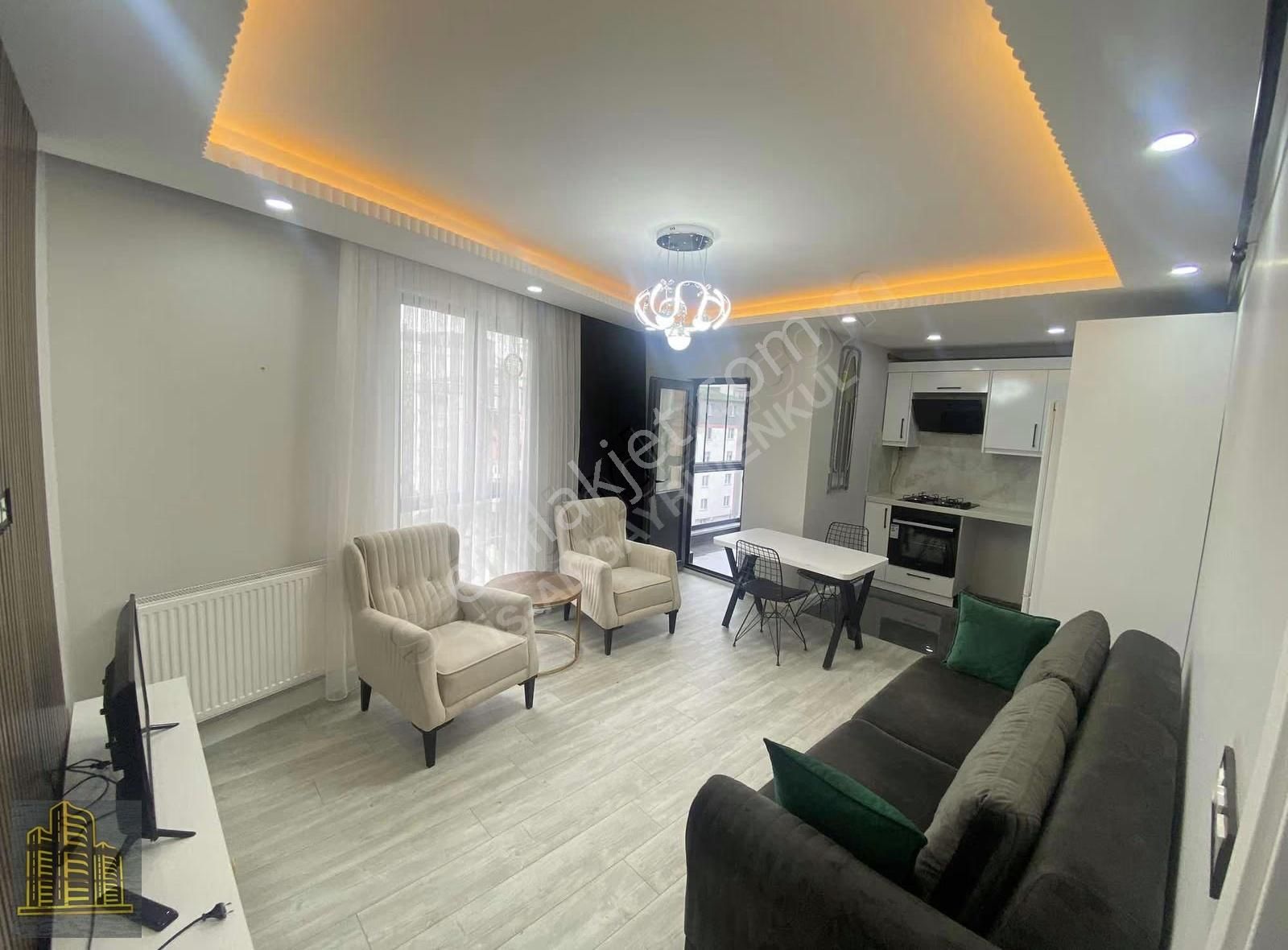 Tepe Bölgesinde Sıfır Lüx *full Eşyalı* İskanlı - Balkonlu Daire