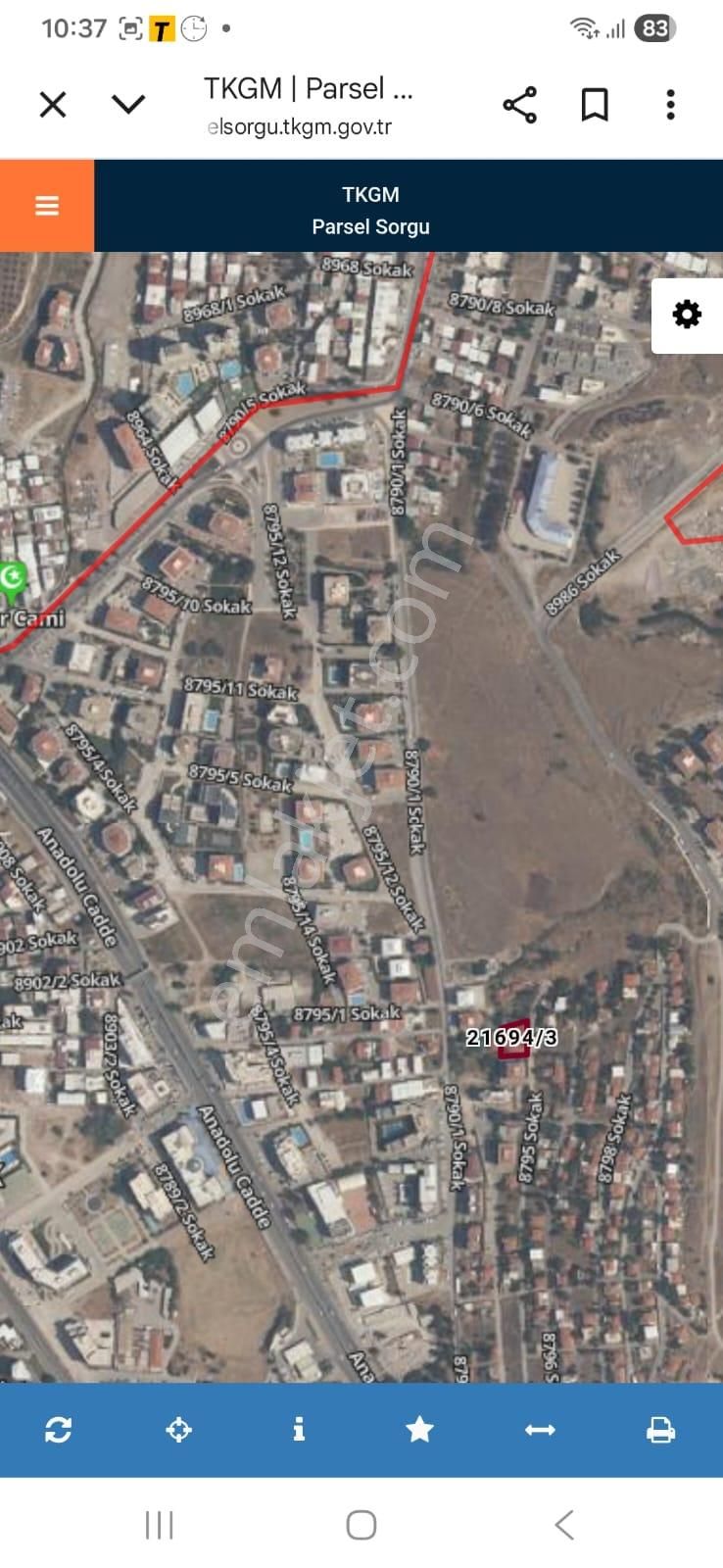 Satılık İzmir Çiğli Balatçık 800m2 Kupon Arsa, - Görsel 5